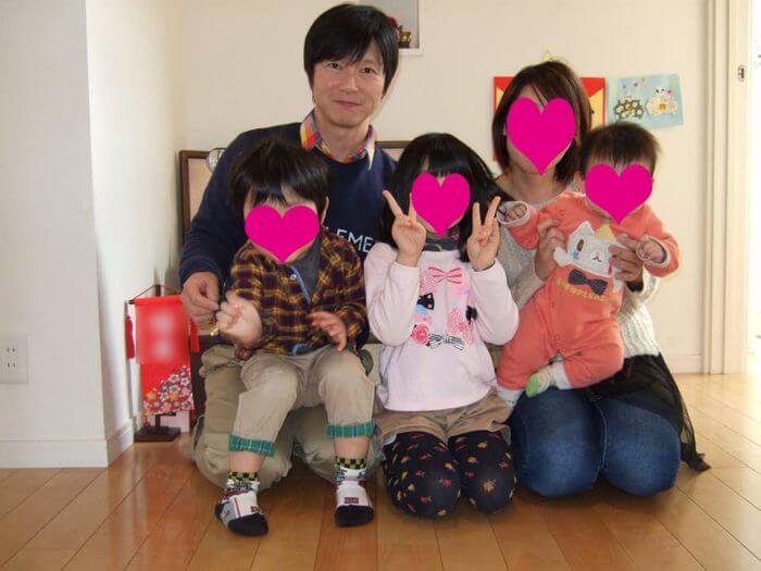 ひな祭りの記念撮影