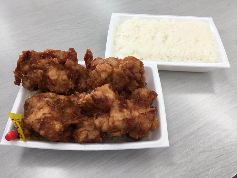 ほか弁朝日町亭の唐揚げ弁当
